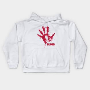 Bloody hand Kids Hoodie